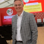 Foto Nicoloro G.   23/08/2019   Ravenna   Serata di apertura della Festa Nazionale dell' Unita'. nella foto Stefano Vaccari, responsabile relazioni esterne del PD.