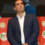 Foto Nicoloro G.   23/08/2019   Ravenna   Serata di apertura della Festa Nazionale dell' Unita'. nella foto il sindaco di Ravenna Michele De Pascale