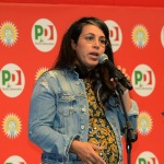 Foto Nicoloro G.   23/08/2019   Ravenna   Serata di apertura della Festa Nazionale dell' Unita'. nella foto Ouidad Bakkali, vicesegretaria provinciale PD.