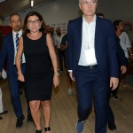 Foto Nicoloro G.   30/08/2019   Ravenna    Festa Nazionale dell\' Unita\'. nella foto la vicesegretaria del PD Paola De Micheli con Stefano Vaccari, responsabile delle Relazioni Esterne del PD.