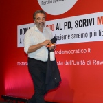 Foto Nicoloro G.   30/08/2019   Ravenna    Festa Nazionale dell\' Unita\'. nella foto il direttore dell\' Espresso Marco Damilano.