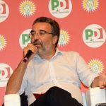 Foto Nicoloro G.   30/08/2019   Ravenna    Festa Nazionale dell' Unita'. nella foto il direttore dell' Espresso Marco Damilano.