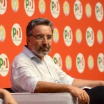 Foto Nicoloro G.   30/08/2019   Ravenna    Festa Nazionale dell' Unita'. nella foto il direttore dell' Espresso Marco Damilano.