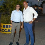Foto Nicoloro G.   01/09/2019   Ravenna    Festa Nazionale dell' Unita'. nella foto il sindaco di Parma Federico Pizzarotti, a sinistra, e il sindaco di Napoli Luigi De Magistris.