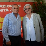 Foto Nicoloro G.   03/09/2019   Ravenna    Festa Nazionale dell' Unita'. nella foto il magistrato Nicola Gratteri e Rosy Bindi.