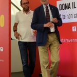 Foto Nicoloro G.   03/09/2019   Ravenna    Festa Nazionale dell' Unita'. nella foto da sinistra l' economista Tommaso Nannicini e l' ex ministro Cesare Damiano.