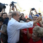 Foto Nicoloro G.   08/09/2019   Ravenna    Manifestazione di chiusura della Festa Nazionale dell' Unita'. nella foto Nicola Zingaretti incontra i volontari della Festa.