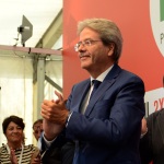Foto Nicoloro G.   08/09/2019   Ravenna    Manifestazione di chiusura della Festa Nazionale dell' Unita'. nella foto Paolo Gentiloni, candidato a Commissario del Parlamento Europeo.