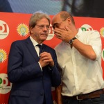 Foto Nicoloro G.   08/09/2019   Ravenna    Manifestazione di chiusura della Festa Nazionale dell' Unita'. nella foto Paolo Gentiloni e Nicola Zingaretti.