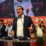 Foto Nicoloro G.   08/09/2019   Ravenna    Manifestazione di chiusura della Festa Nazionale dell' Unita'. nella foto il sindaco di Ravenna Michele de Pascale.
