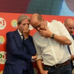 Foto Nicoloro G.   08/09/2019   Ravenna    Manifestazione di chiusura della Festa Nazionale dell' Unita'. nella foto Paolo Gentiloni e Nicola Zingaretti.