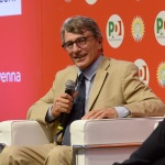 Foto Nicoloro G.   31/08/2019   Ravenna    Festa Nazionale dell' Unita'. nella foto David Sassoli, presidente del Parlamento Europeo.