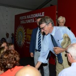 Foto Nicoloro G.   31/08/2019   Ravenna    Festa Nazionale dell' Unita'. nella foto David Sassoli, presidente del Parlamento Europeo.