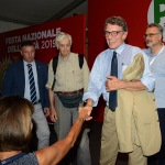 Foto Nicoloro G.   31/08/2019   Ravenna    Festa Nazionale dell' Unita'. nella foto David Sassoli, presidente del Parlamento Europeo.