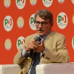 Foto Nicoloro G.   31/08/2019   Ravenna    Festa Nazionale dell' Unita'. nella foto David Sassoli, presidente del Parlamento Europeo.