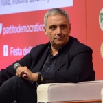 Foto Nicoloro G.   04/09/2019   Ravenna    Festa Nazionale dell' Unita'. nella foto lo scrittore Maurizio De Giovanni.