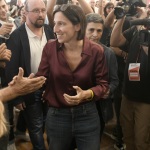 Foto Nicoloro G.   10/09/2023   Ravenna   Con l' intervento della segretaria nazionale del PD si chiude ufficialmente la  Festa Nazionale dell' Unita'.  nella foto Elly Schlein al suo arrivo accolta calorosamente dai simpatizzanti.