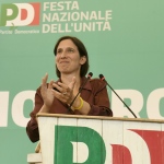 Foto Nicoloro G.   10/09/2023   Ravenna   Con l' intervento della segretaria nazionale del PD si chiude ufficialmente la  Festa Nazionale dell' Unita'.  nella foto Elly Schlein.