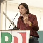 Foto Nicoloro G.   10/09/2023   Ravenna   Con l' intervento della segretaria nazionale del PD si chiude ufficialmente la  Festa Nazionale dell' Unita'.  nella foto Elly Schlein.