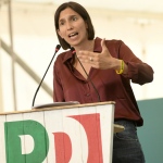 Foto Nicoloro G.   10/09/2023   Ravenna   Con l' intervento della segretaria nazionale del PD si chiude ufficialmente la  Festa Nazionale dell' Unita'.  nella foto Elly Schlein.