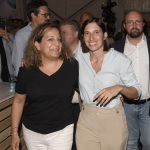 30/08/2023   Ravenna   Serata inaugurale della Festa Nazionale dell' Unita'.  nella foto Elly Schlein con Iratxe Garcia Perez capogruppo dei Socialisti e Democratici al Parlamento europeo.