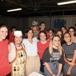 30/08/2023   Ravenna   Serata inaugurale della Festa Nazionale dell' Unita'.  nella foto Elly Schlein con un gruppo di volontari alla Festa del PD.