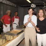 30/08/2023   Ravenna   Serata inaugurale della Festa Nazionale dell' Unita'.  nella foto Elly Schlein con Iratxe Garcia Perez capogruppo dei Socialisti e Democratici al Parlamento europeo.