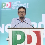 30/08/2023   Ravenna   Serata inaugurale della Festa Nazionale dell' Unita'.  nella foto Alessandro Barattoni segretario provinciale PD.