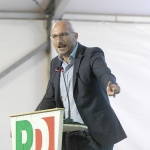 30/08/2023   Ravenna   Serata inaugurale della Festa Nazionale dell' Unita'.  nella foto Luigi Tosiani segretario regionale Emilia-Romagna PD.