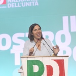 30/08/2023   Ravenna   Serata inaugurale della Festa Nazionale dell' Unita'.  nella foto Elly Schlein segretaria nazionale PD.