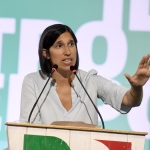 30/08/2023   Ravenna   Serata inaugurale della Festa Nazionale dell' Unita'.  nella foto Elly Schlein segretaria nazionale PD.