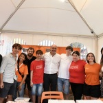 02/09/2023   Ravenna   Festa Nazionale dell' Unita'.  nella foto Nicola Zingaretti con i giovani del PD.