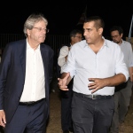 Foto Nicoloro G.   02/09/2023   Ravenna   Festa Nazionale dell' Unita'.  nella foto Paolo Gentiloni, commissario europeo per gli affari economici, e Michele de Pascale sindaco di Ravenna.