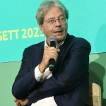 Foto Nicoloro G.   02/09/2023   Ravenna   Festa Nazionale dell' Unita'.  nella foto Paolo Gentiloni Commissario europeo per gli Affari Economici.