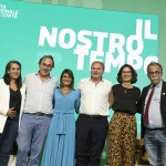 Foto Nicoloro G.   03/09/2023   Ravenna   Festa Nazionale dell' Unita'.  nella foto da sinistra Ouidad Bakkali, Angelo Bonelli, Dolores Bevilacqua, Stefano Graziano, Mariastella Gelmini e Sandro Ruotolo.
