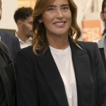 Foto Nicoloro G.   04/09/2023   Ravenna   Festa Nazionale dell\' Unita\'.  nella foto Maria Elena Boschi deputata di Italia Viva.