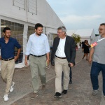 Foto Nicoloro G.   28/08/2019   Ravenna    Festa Nazionale dell' Unita'. nella foto il segretario generale CGIL als uo arrivo alla Festa accolto dal segretario provinciale del PD Alessandro Barattoni.