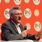 Foto Nicoloro G.   28/08/2019   Ravenna    Festa Nazionale dell' Unita'. nella foto Maurizio Landini, segretario generale CGIL.