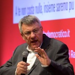 Foto Nicoloro G.   28/08/2019   Ravenna    Festa Nazionale dell' Unita'. nella foto Maurizio Landini, segretario generale CGIL.