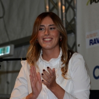 Foto Nicoloro G.   12/09/2015   Ravenna   Festa Provinciale dell' Unita'. nella foto il ministro Maria Elena Boschi.