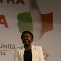 Foto Nicoloro G.  31/08/2014   Ravenna    Festa Provinciale de L' Unità. nella foto la parlamentare europea Cècile Kyenge.