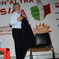 Foto Nicoloro G.  30/08/2014   Ravenna    Festa Provinciale de L\' Unità. nella foto il ministro Giuliano Poletti.