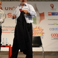 Foto Nicoloro G.  30/08/2014   Ravenna    Festa Provinciale de L' Unità. nella foto il ministro Giuliano Poletti.