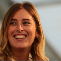 Foto Nicoloro G.  01//09/2014   Ravenna    Festa Provinciale de L' Unità. nella foto il ministro Maria Elena Boschi.