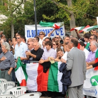 Foto Nicoloro G.  04/09/2010  Mirabello (Ferrara)  Nell'ambito della 29ª edizione della Festa tricolore di Mirabello dal titolo "Con Fini. Futuro e Libertà per l'Italia" (in programma dal 31 agosto al 5 settembre