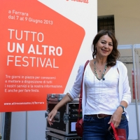Foto Nicoloro G. 07/06/2013 Ferrara Al via la prima edizione di " Ferrara Altroconsumo Festival " organizzata dall' associazione senza scopo di lucro Altroconsumo. Tre giorni di dibattiti ed incontri per informare e tutelare i consumatori. nella foto Rosanna Massarenti