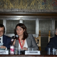 Foto Nicoloro G. 07/06/2013 Ferrara Al via la prima edizione di " Ferrara Altroconsumo Festival " organizzata dall' associazione senza scopo di lucro Altroconsumo. Tre giorni di dibattiti ed incontri per informare e tutelare i consumatori. nella foto Andrea Venanzetti – Luisa Crisigiovanni – Guido Bortoni