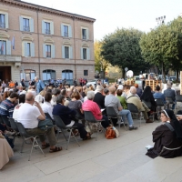 Foto Nicoloro G. 28/09/2013 Rimini Quinta edizione del Festival Francescano dedicato al tema del ” cammino ” affrontato nelle sue connotazioni più vicine al francescanesimo e cioè l’ ospitalità, l’ itineranza, il pellegrinaggio. nella foto Un dibattito  