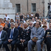 Foto Nicoloro G. 28/09/2013 Rimini Quinta edizione del Festival Francescano dedicato al tema del ” cammino ” affrontato nelle sue connotazioni più vicine al francescanesimo e cioè l’ ospitalità, l’ itineranza, il pellegrinaggio. nella foto Le autorità 