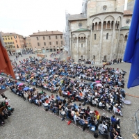 Foto Nicoloro G. 17/09/2010  Modena  Primo dei tre giorni della decima edizione del \" Festivalfilosofia \" che ha per tema la \"fortuna \". nella foto